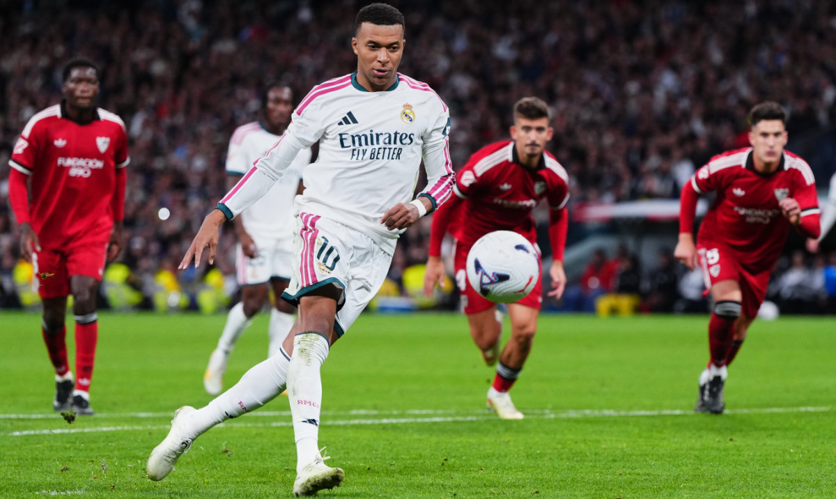 Mbappe hits two as Real Madrid rout Sevilla