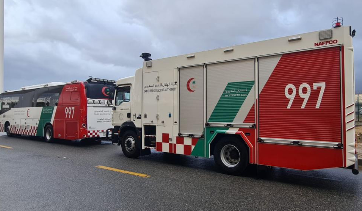 Saudi Red Crescent deploys 166 ambulance teams in Makkah region ahead of rainy season