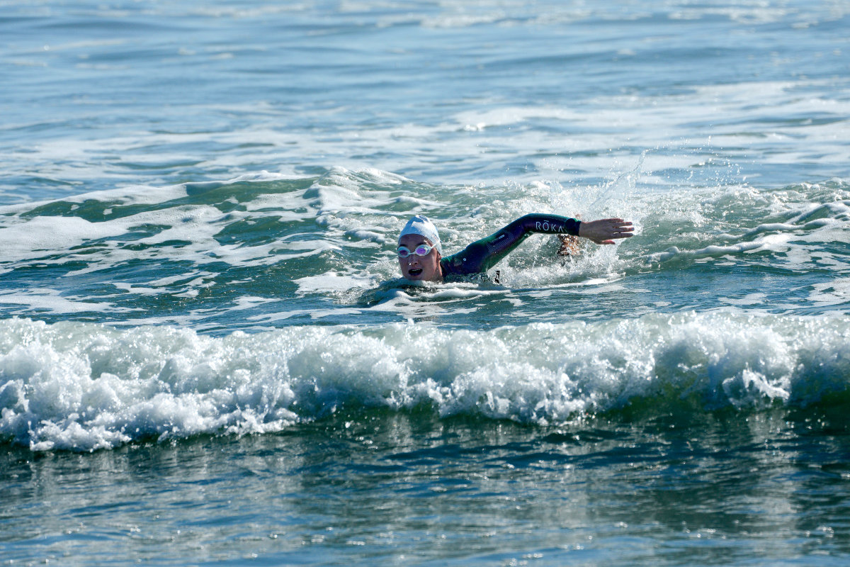 Endurance athlete becomes first person to swim California’s entire 900-mile coast