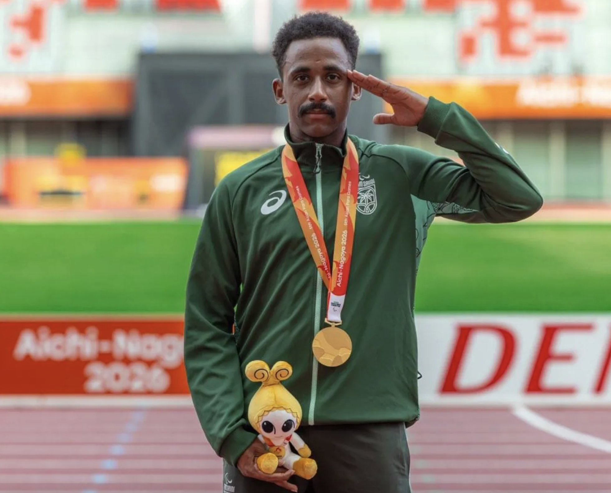 Saudi’s Al-Nakhli and Al-Zahrani win gold at Asian Para Games in Japan