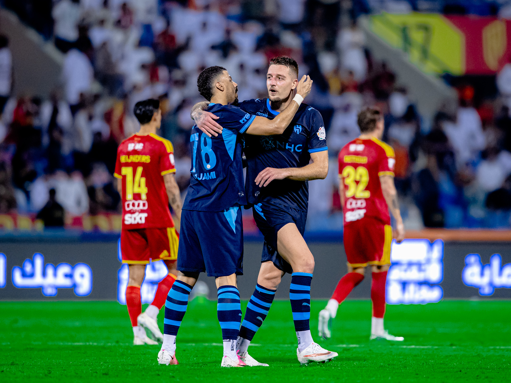 Al-Hilal edge 5-goal thriller to leapfrog opponents Al-Qadsiah at top of the league