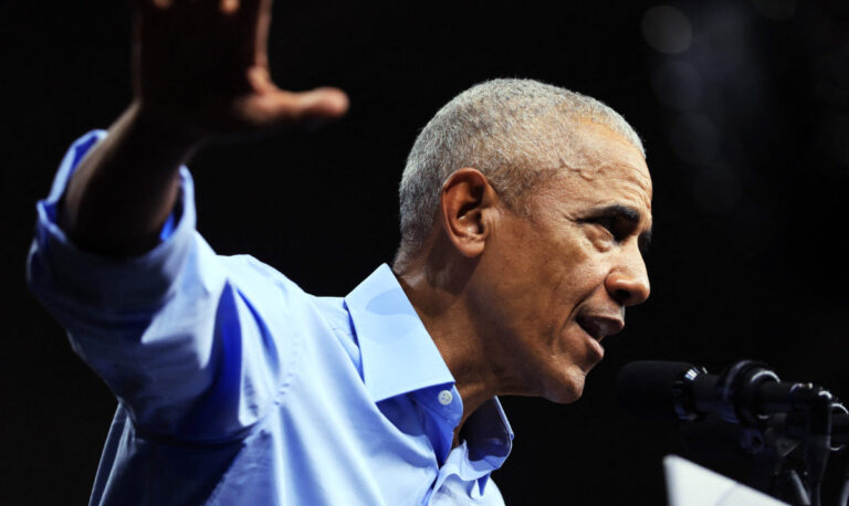 Obama blasts Trump’s ‘chaos and cruelty’ while campaigning for Democrats
