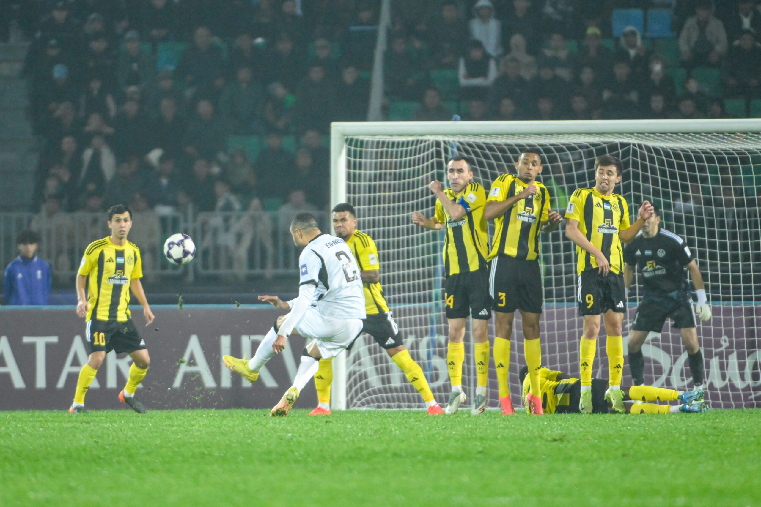 En-Nesyri’s last-gasp free-kick gives Al-Ittihad first ACL Elite win of the season