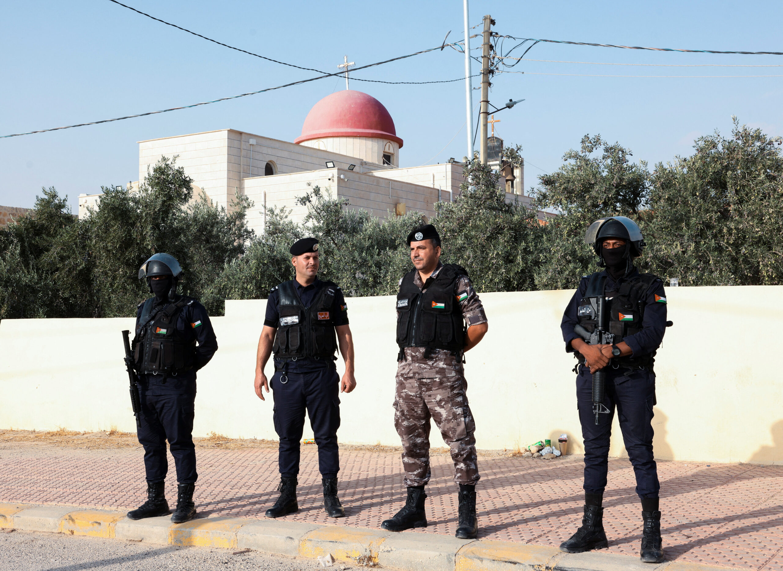 Jordan strikes southern Syria after church funeral attack; Damascus says 5 civilians killed