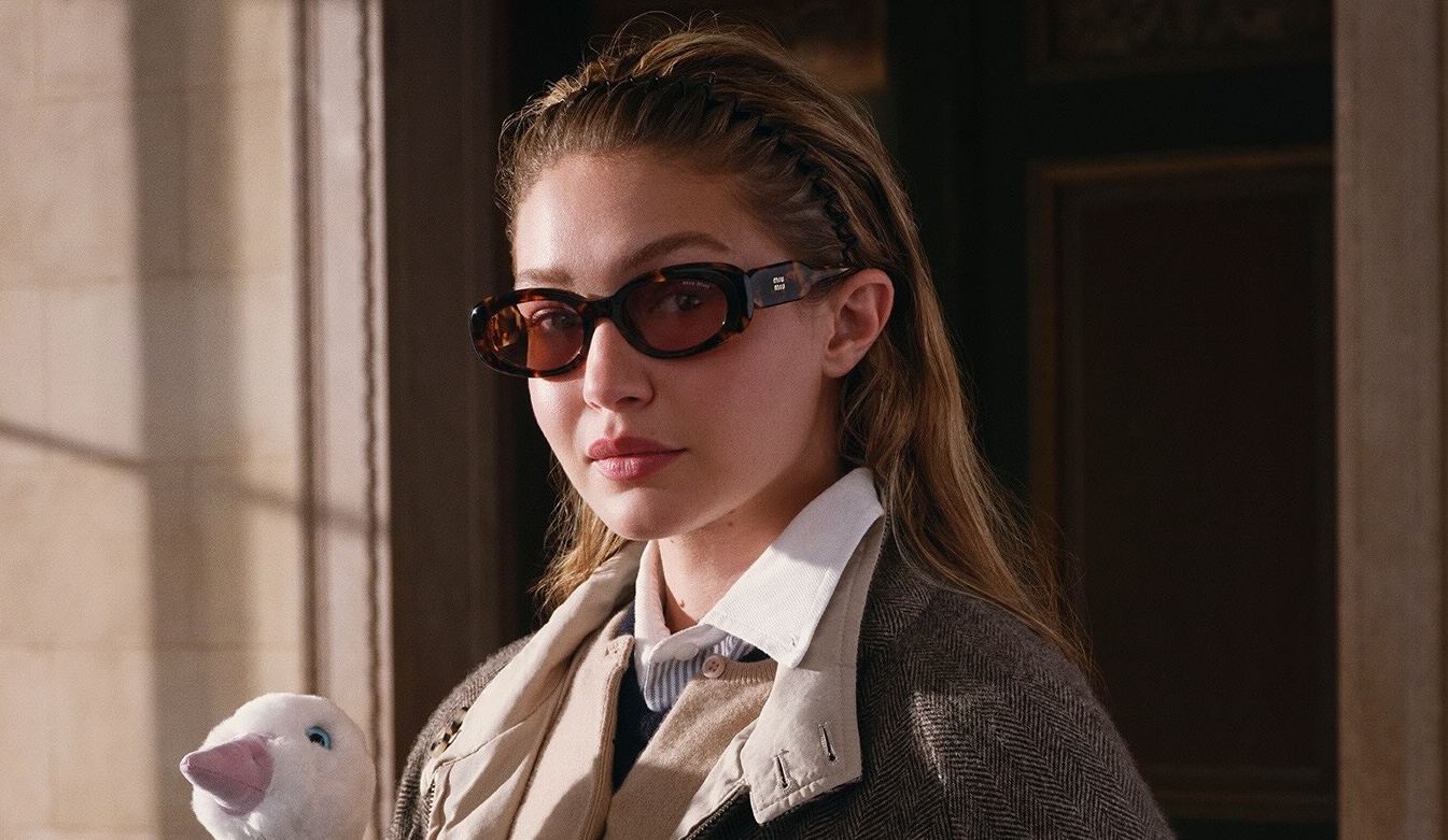 Gigi Hadid stars in Miu Miu’s holiday campaign