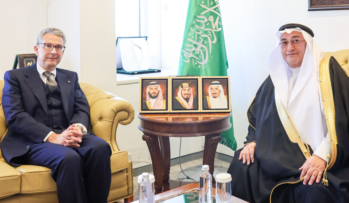 Saudi deputy minister for public diplomacy receives Italian ambassador