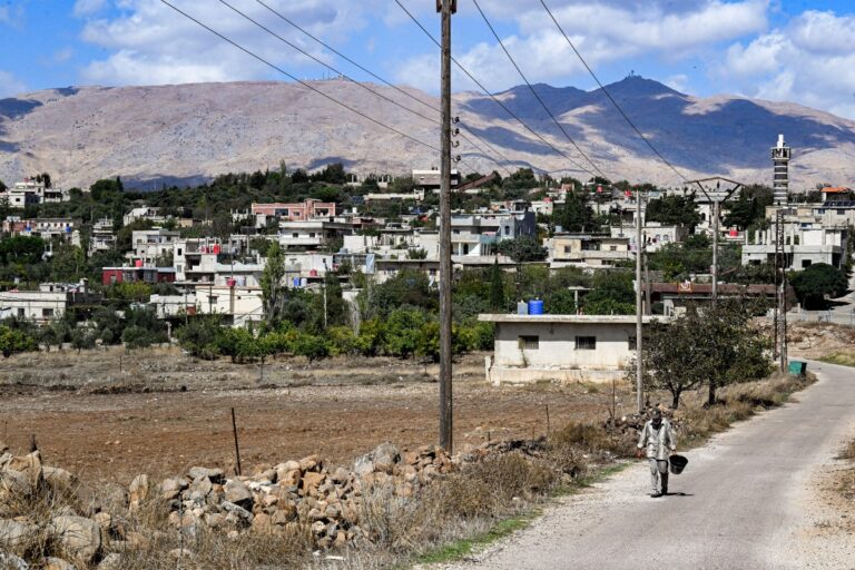 How Israel’s southern foothold limits Syria’s room to maneuver
