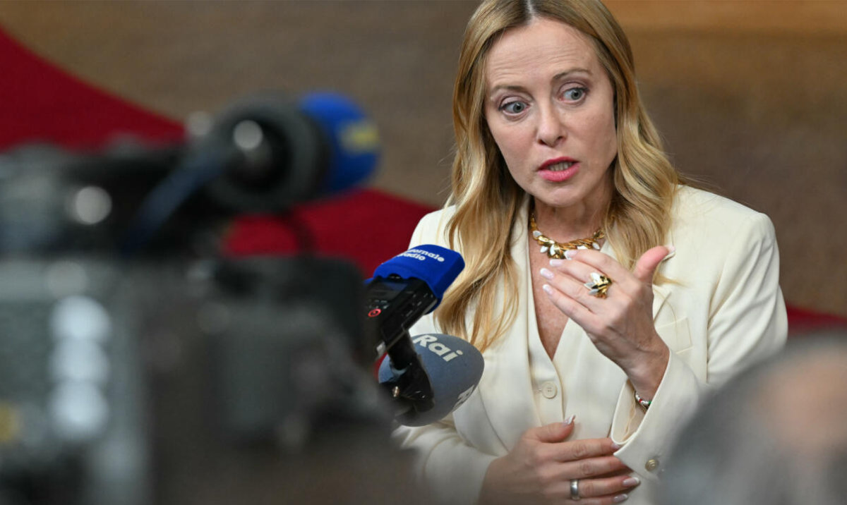 Italian PM slams ‘shameful’ release of alleged protest organizer