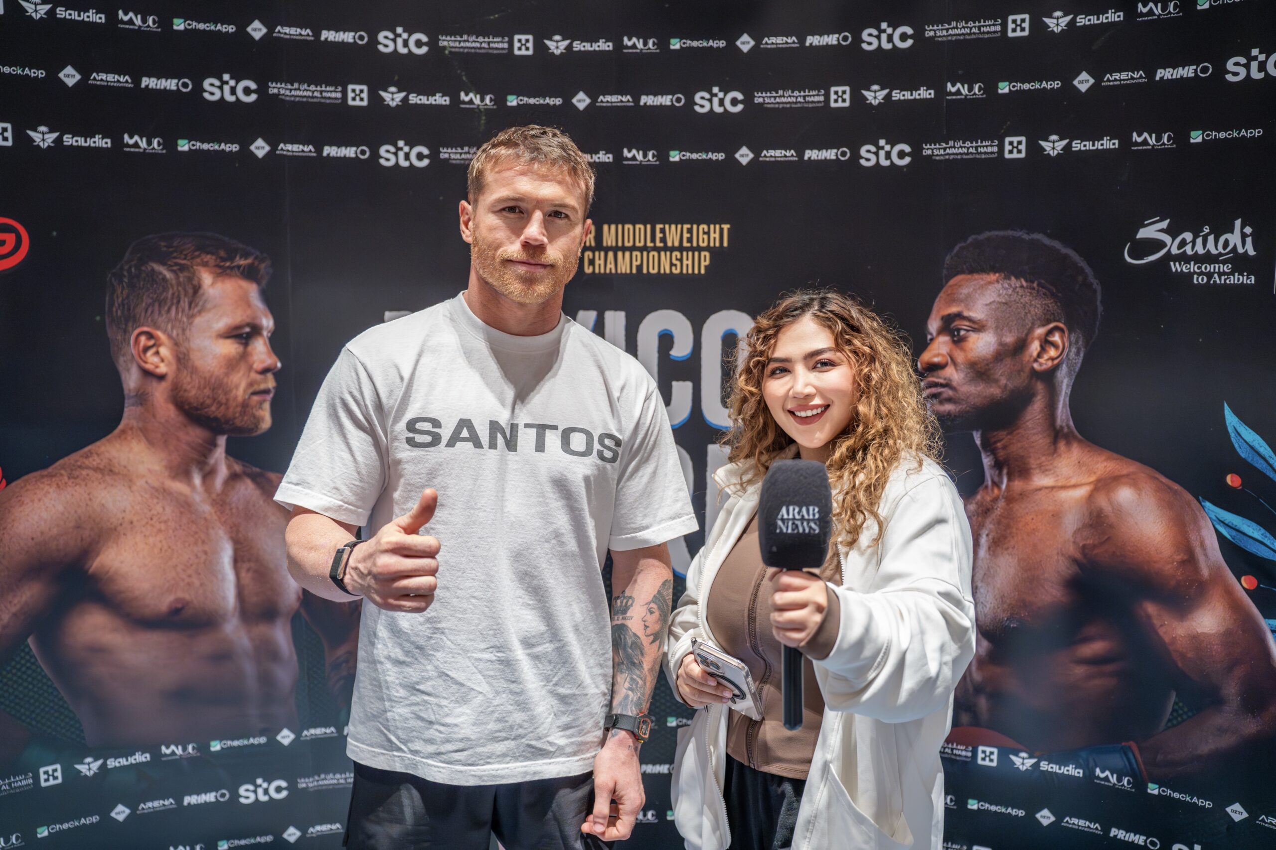 Canelo, Mbilli lead international boxing stars into Riyadh for ‘Mexico vs. The World’