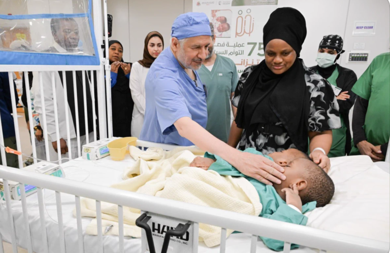 Saudi medical team undertakes complex surgery to separate Tanzanian conjoined twins
