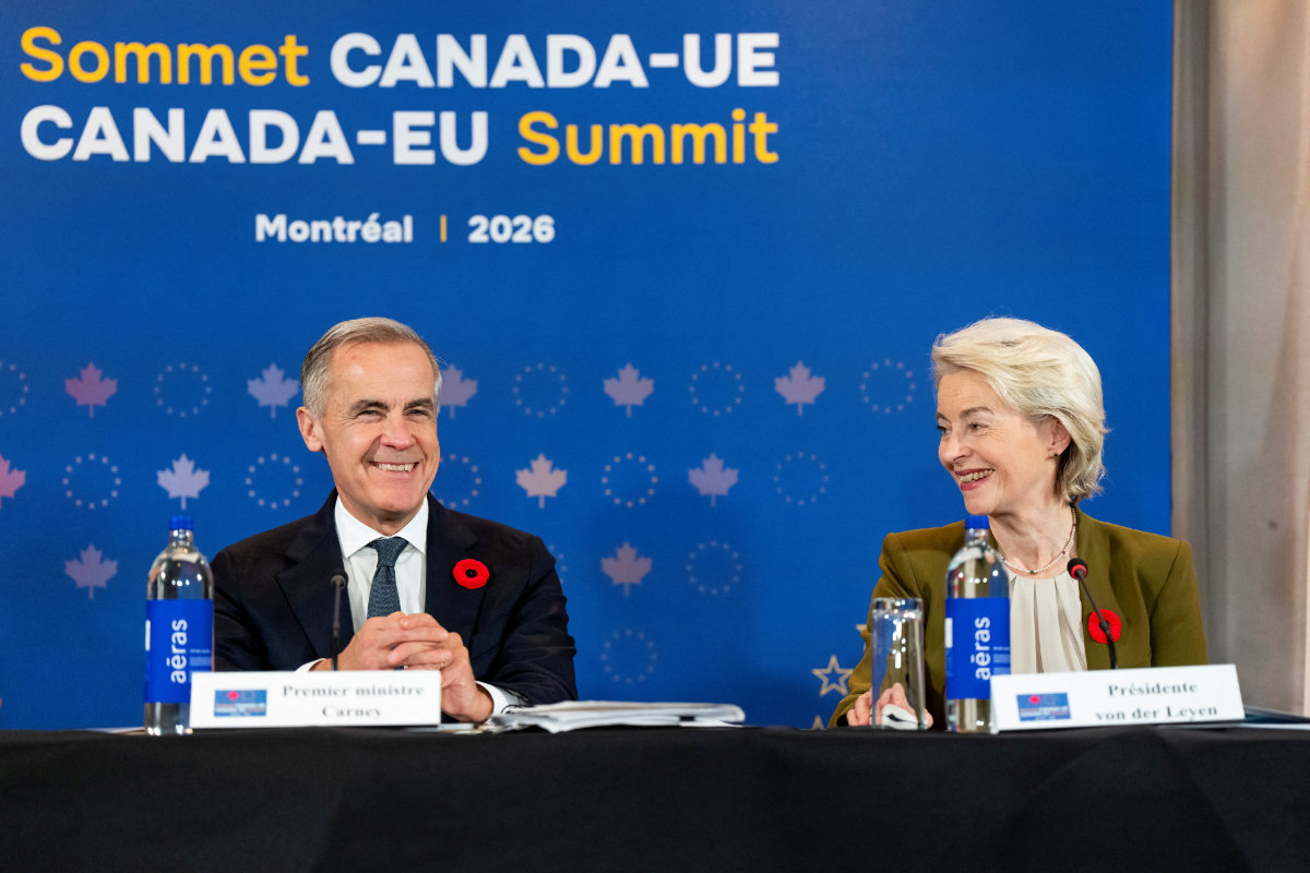 Carney, top EU official push Canada associate membership, wider alliance against Trump threats