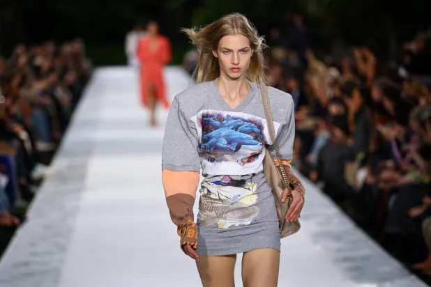 Stella McCartney Spotlights Climate Crisis with Ocean-Inspired Paris Runway Show