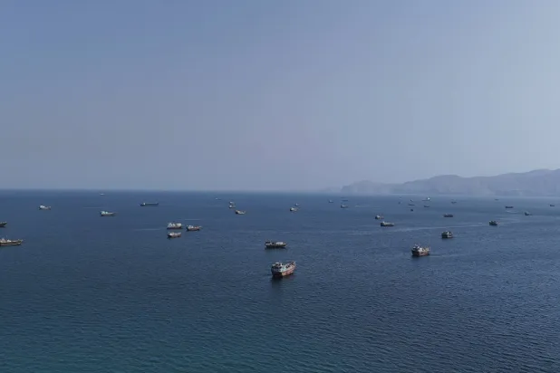 Iran Launches 30 Drone, 10 Missile Attacks Per Week on Ships in Hormuz