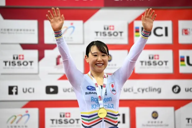 He’s Here with Me’: Japan Cycle Queen Dedicates Gold to Late Brother