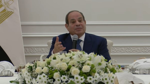 الرئيس السيسي: في لقاءاتي مع نتنياهو كان كلامي إن فرصة إقامة دولة فلسطينية ستعود علينا بالاستقرار