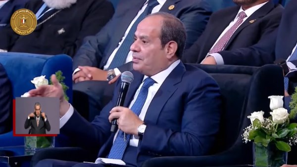 الرئيس السيسي: انتبهوا وانتوا بتختاروا حد تاني للمكان ده