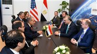 وزير الخارجية يلتقي كبير مستشاري الرئيس الأمريكي للشئون العربية والأفريقية