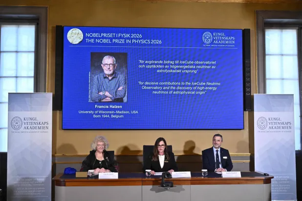 Belgium’s Francis Halzen Wins Nobel Prize in Physics