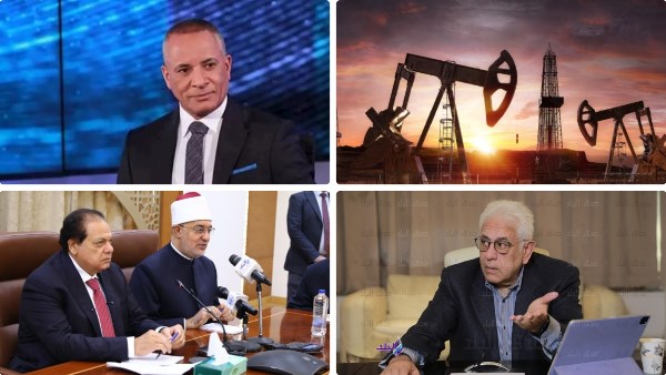 أخبار التوك شو| «اسأل حصين» يقدم الفتوى بـ9 لغات بدعم أبو العينين.. وأحمد موسى: الإخوان يسعون لإشعال الفتن.. وتحذير من وصول النفط إلى 250 دولارًا