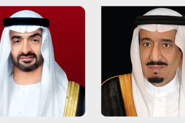King Salman Sends Invitation to UAE President to Participate in Second GCC-EU Summit