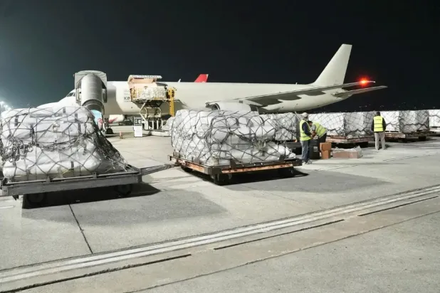Saudi Relief Flight Lands in Nepal to Aid Flood Victims