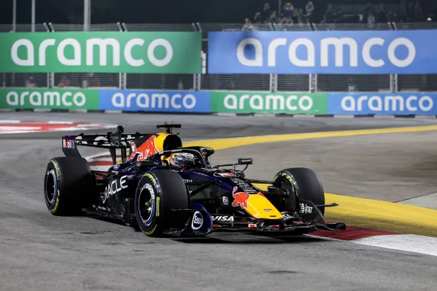 Verstappen on Pole for F1’s Singapore Sprint After Cars Slowed by ‘Error’ in Race Control
