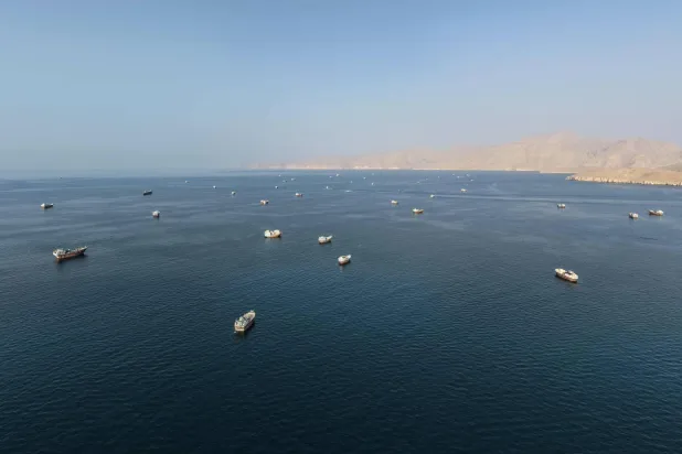 Iran Guards Say Struck Tanker Transiting Strait of Hormuz