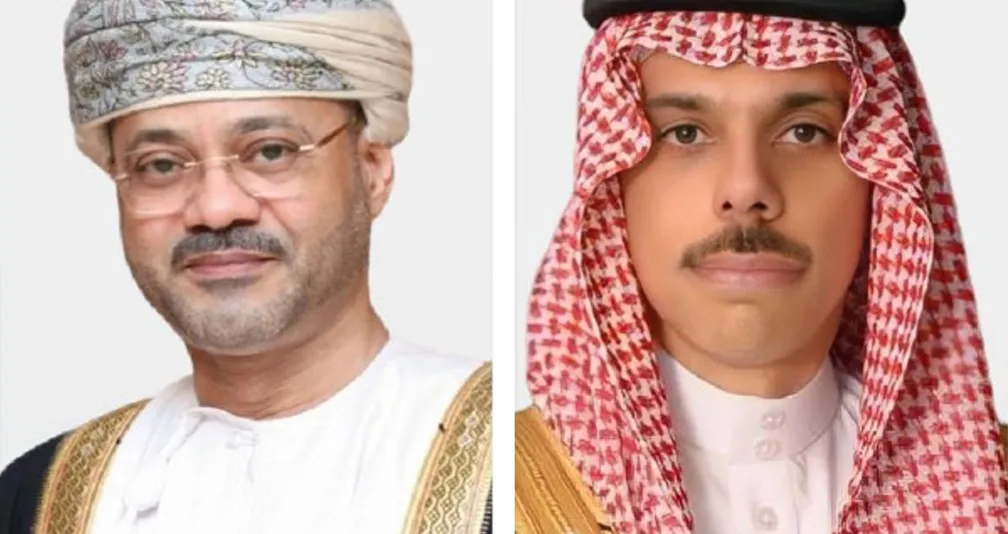 وزيرا الخارجية السعودي والعماني يبحثان التطورات الإقليمية