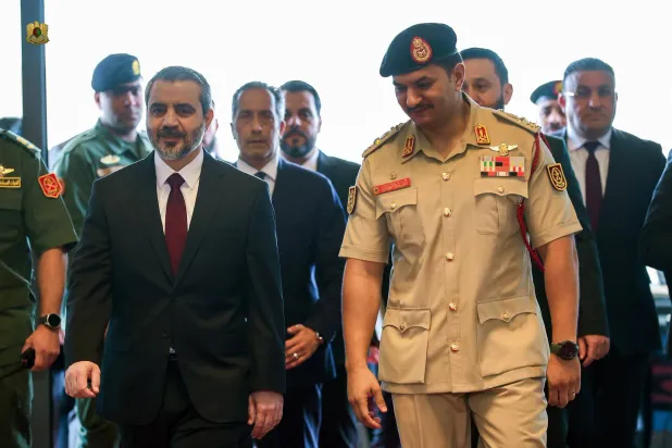 Saddam Haftar Assures Shaibani of General Command’s Readiness to Support Syrian People
