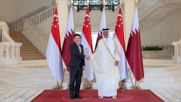قطر وسنغافورة تتفقان على العمل من أجل الارتقاء بالعلاقات الثنائية إلى مستوى الشراكة الاستراتيجية