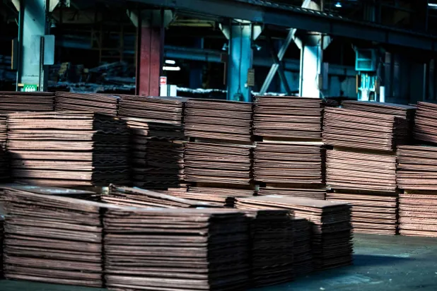 Copper Steadies as Dollar Strength Counters Chile Supply Worries