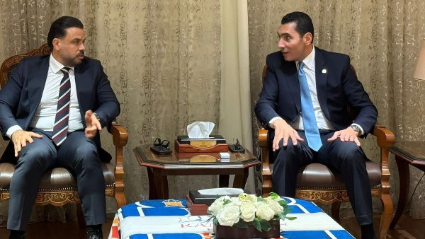 جوهر نبيل يهنئ محمد مجاهد بفوزه برئاسة لجنة الشباب والرياضة بمجلس النواب