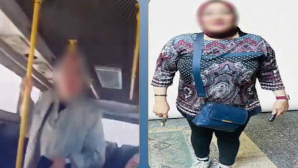 أنا ضابطة في الشرطة.. القبض على المتهمة بالاعتداء على سائق أتوبيس بالقاهرة