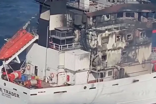 2 Ships Ablaze in Romanian Black Sea Waters, 7 Sailors Missing