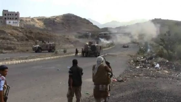 اليمن.. مواجهات عنيفة في محيط جبل هان ووادي حذران غربي تعز
