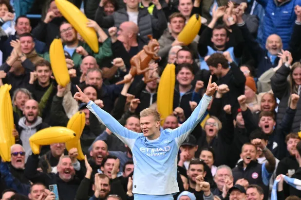 Going Bananas: Haaland Keeps on Scoring as Scandal-Hit Man City Wins Again in Premier League