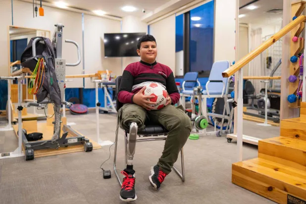 Gaza Teen Amputees Recount Hopes, Lost Dreams in Jordan Center