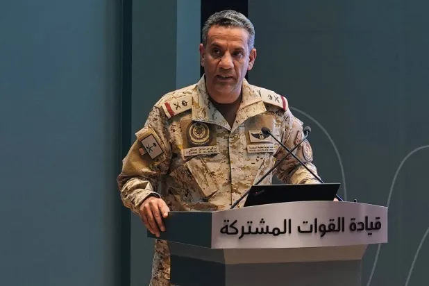 Coalition Says Destroyed Ballistic Missile Launcher Used by Houthis in Riyadh Attack