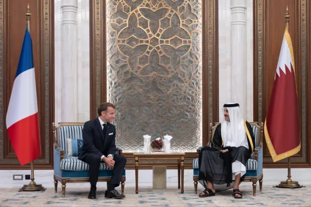 Macron Concludes in Qatar Gulf Tour Focused on Regional Security