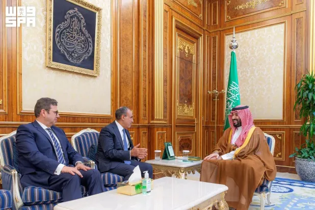 Saudi Crown Prince Receives Written Message to King Salman from Egyptian President