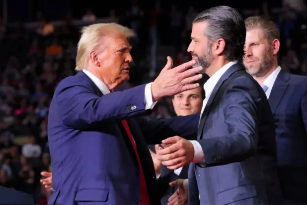 Report: Trump’s Son ‘Expressed Private Concerns About Iran War to his Father’