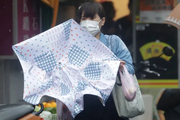Taiwan Shuts Schools and Grounds Flights as Typhoon Champi Brushes by