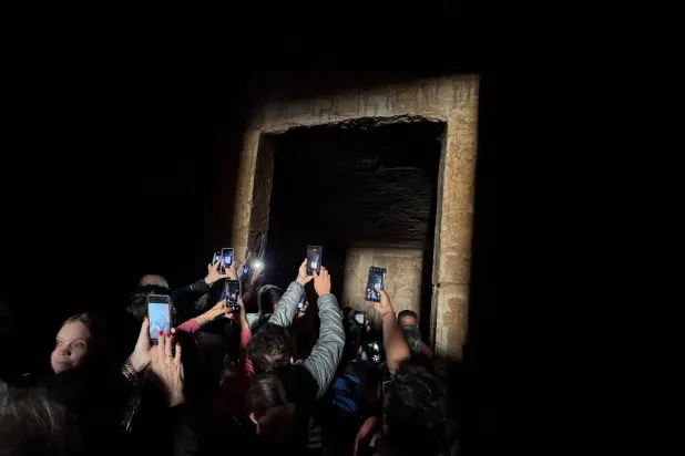 Twice a Year, a Golden Sunbeam Illuminates a 3,000-Year-Old Pharaonic Temple