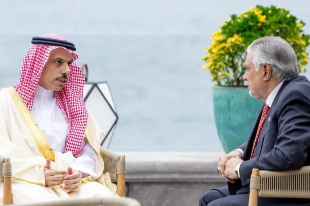 Saudi Foreign Minister, Pakistani Counterpart Condemn Houthi Attacks in Istanbul Talks