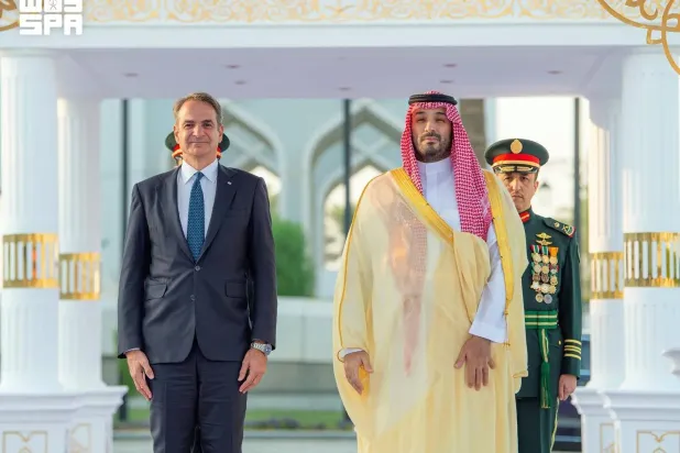 Saudi Crown Prince, Greek PM Discuss Cooperation, Regional Developments in Riyadh