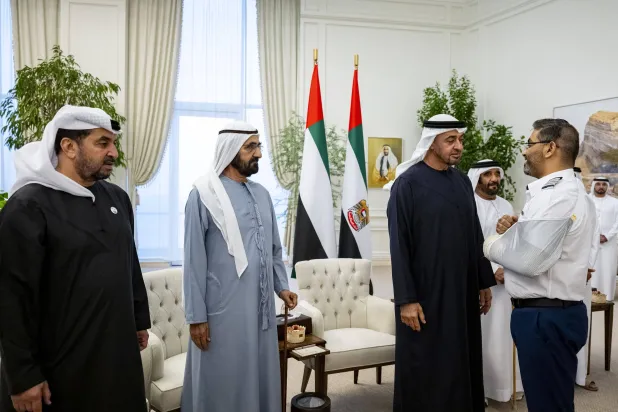UAE President Confers First Class Order of Zayed II on flydubai Crew