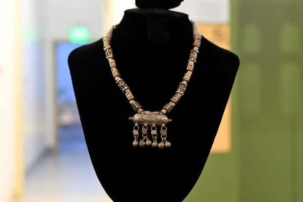 ‘Rashrash’: A Silver Necklace Reflecting Jazan’s Traditional Women’s Jewelry Heritage