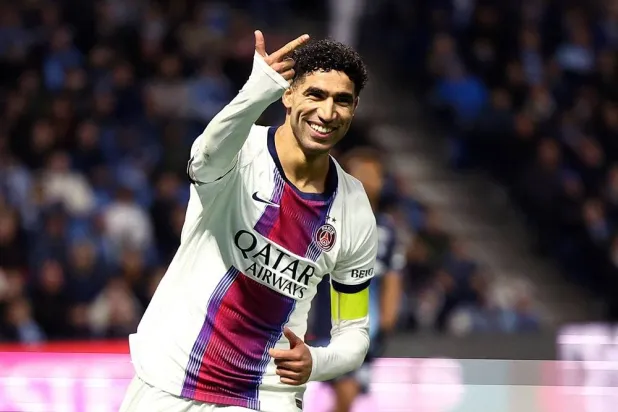 Hakimi Hat-Trick Leads PSG to 5-1 Win at Le Havre