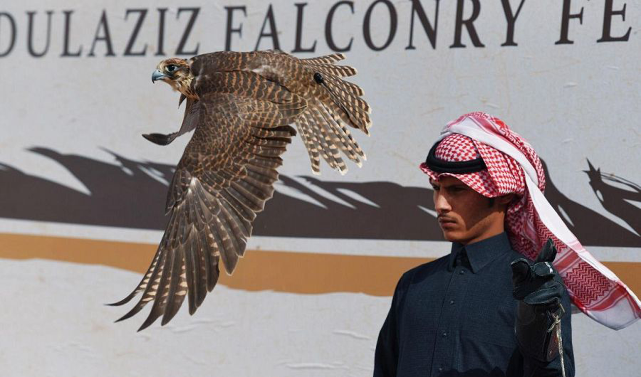 Saudi International Falcons and Hunting Exhibition opens in Riyadh