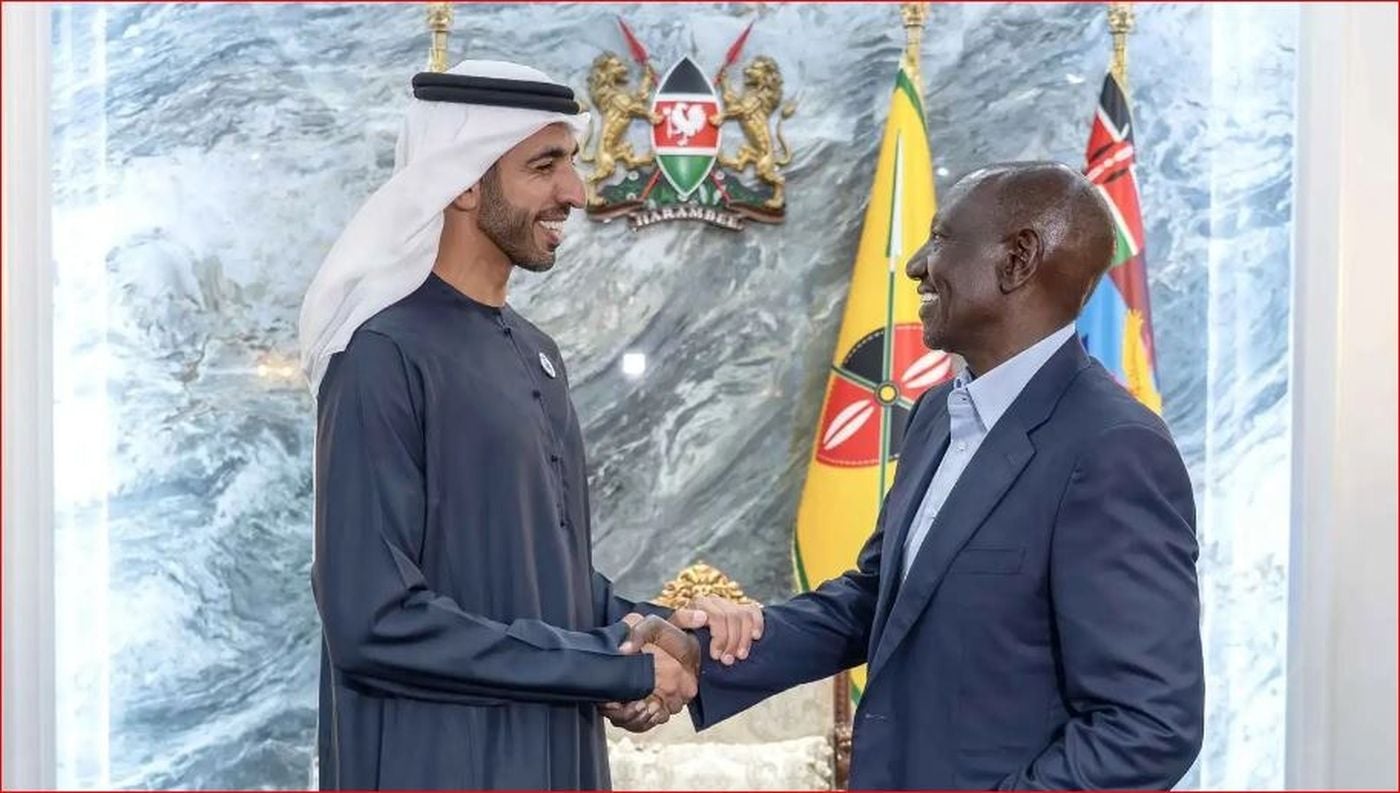 رئيس كينيا يستقبل وزير الدولة الإماراتي لبحث تعزيز العلاقات الثنائية والتعاون الاقتصادي